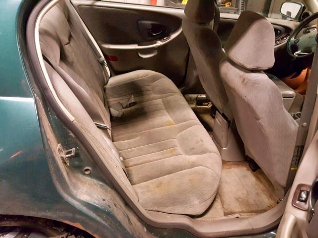 1G1NE52M4X6215370 - 1999 CHEVROLET MALIBU LS Жасыл фото 6