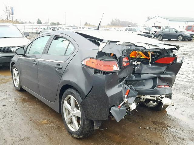 1G1RA6E4XEU149947 - 2014 CHEVROLET VOLT CHARCOAL photo 3