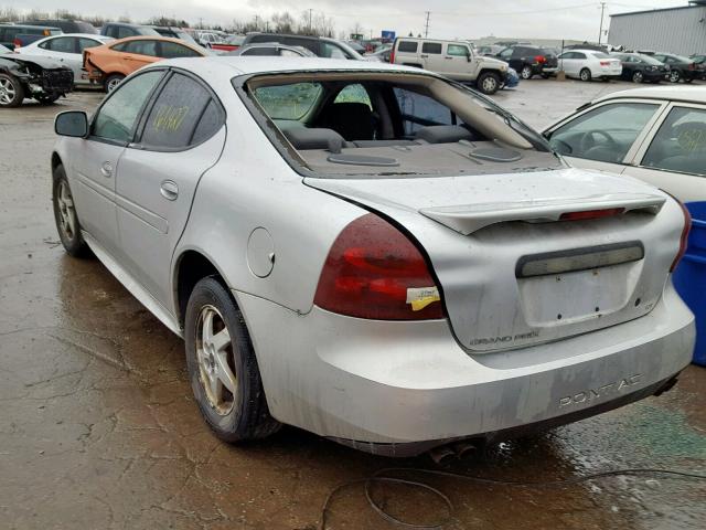 2G2WS522941113413 - 2004 PONTIAC GRAND PRIX ვერცხლისფერი ფოტო 3