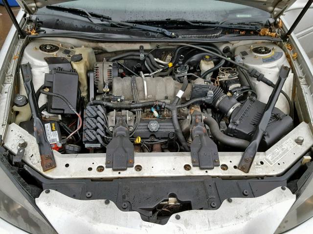2G2WS522941113413 - 2004 PONTIAC GRAND PRIX ვერცხლისფერი ფოტო 7