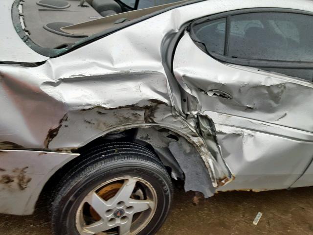2G2WS522941113413 - 2004 PONTIAC GRAND PRIX ვერცხლისფერი ფოტო 9