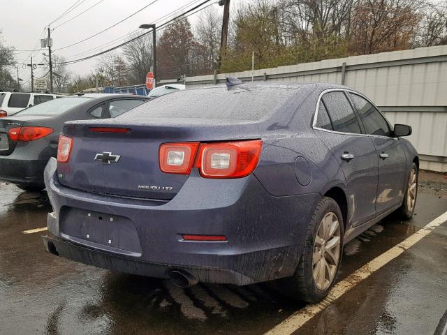1G11F5SL2FF127371 - 2015 CHEVROLET MALIBU LTZ ლურჯი ფოტო 4