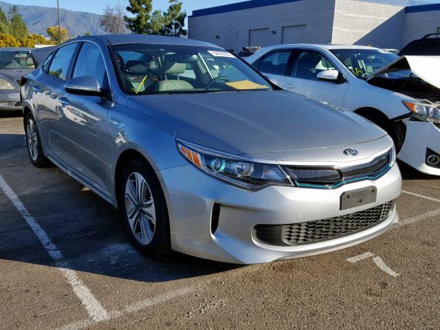 KNAGV4LD8H5013192 - 2017 KIA OPTIMA PLU GRAY photo 1