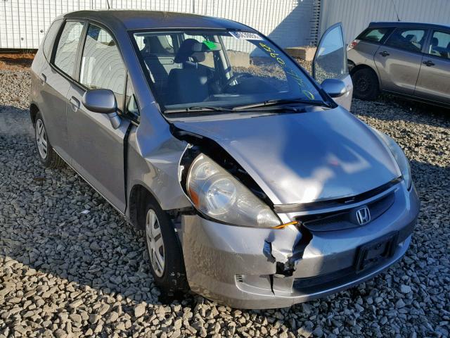 JHMGD38447S002777 - 2007 HONDA FIT GRAY photo 1