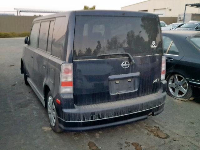JTLKT324364107129 - 2006 TOYOTA SCION XB Көк фото 3