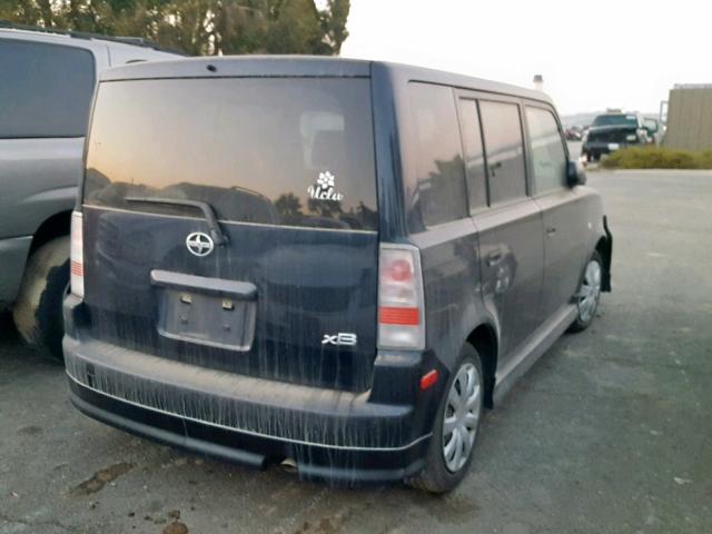 JTLKT324364107129 - 2006 TOYOTA SCION XB Көк фото 4