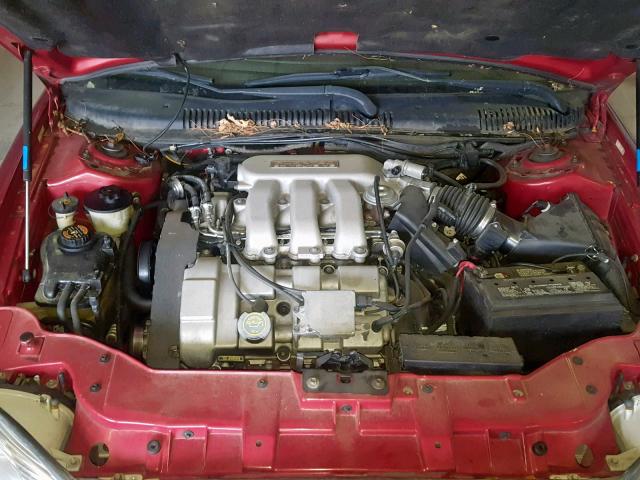 1MEFM50S1XA651069 - 1999 MERCURY SABLE GS RED photo 7