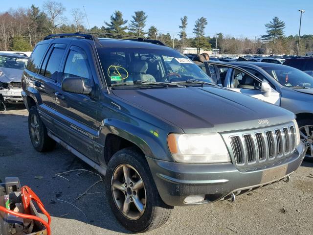 1J8GW68J02C116080 - 2002 JEEP GRAND CHER BLUE photo 1