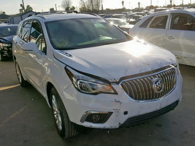 LRBFXBSA8HD029904 - 2017 BUICK ENVISION E WHITE photo 1