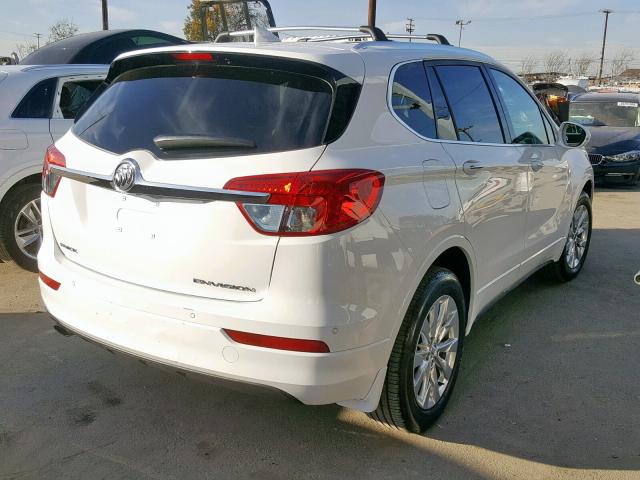 LRBFXBSA8HD029904 - 2017 BUICK ENVISION E WHITE photo 4