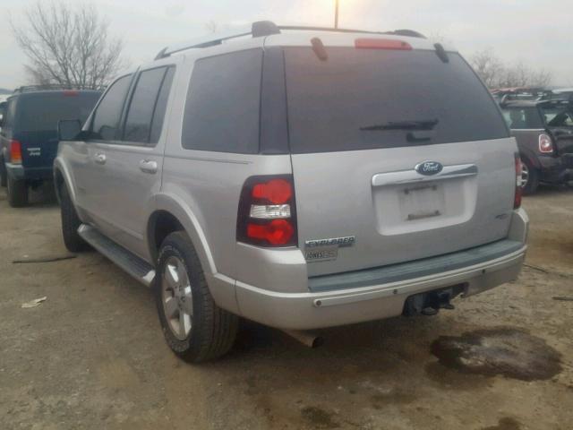 1FMEU65E06ZA26986 - 2006 FORD EXPLORER L SILVER photo 3