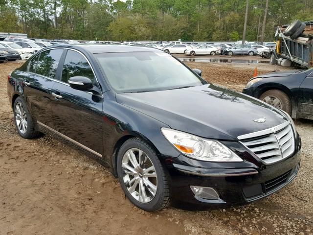 KMHGC4DF1BU114320 - 2011 HYUNDAI GENESIS 4. BLACK photo 1