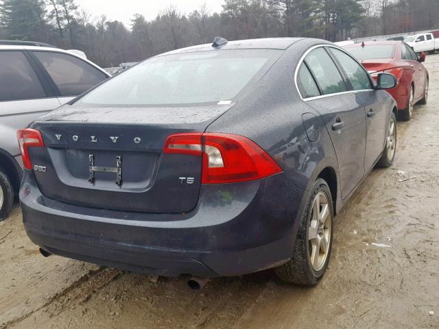 YV1622FS3C2045381 - 2012 VOLVO S60 T5 CHARCOAL photo 4