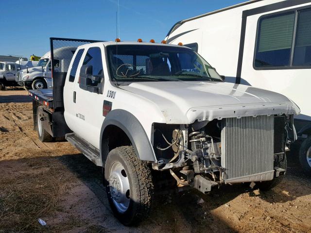 1FDAX57R18ED57778 - 2008 FORD F550 SUPER WHITE photo 1