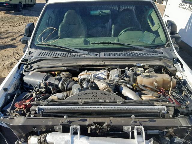 1FDAX57R18ED57778 - 2008 FORD F550 SUPER WHITE photo 7