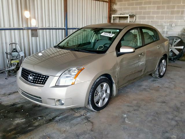 3N1AB61E69L678525 - 2009 NISSAN SENTRA 2.0 TAN photo 2