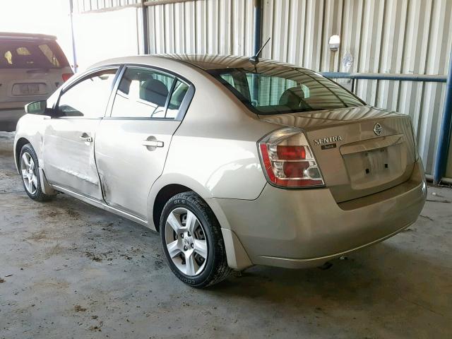 3N1AB61E69L678525 - 2009 NISSAN SENTRA 2.0 TAN photo 3