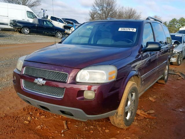 1GNDV33L96D218229 - 2006 CHEVROLET UPLANDER L 勃艮第红 照片 2