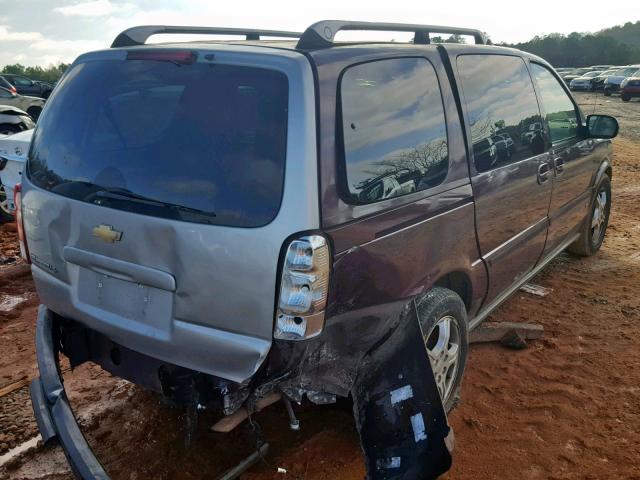 1GNDV33L96D218229 - 2006 CHEVROLET UPLANDER L 勃艮第红 照片 4