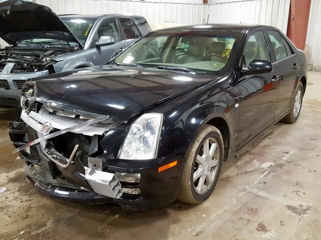 1G6DW677360219245 - 2006 CADILLAC STS BLACK photo 2