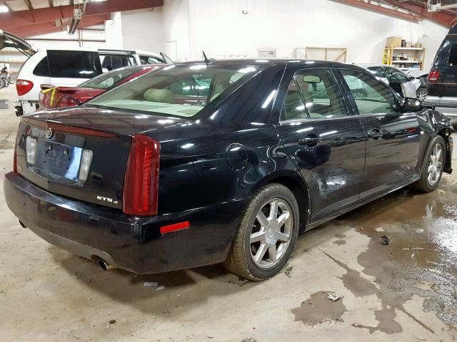 1G6DW677360219245 - 2006 CADILLAC STS BLACK photo 4