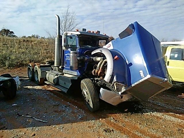 1XKWDB9X57J166887 - 2007 KENWORTH CONSTRUCTI BLUE photo 1