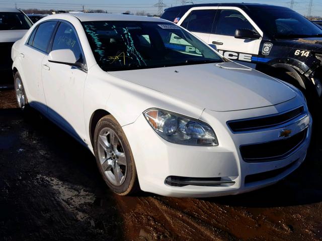 1G1ZC5E09A4105272 - 2010 CHEVROLET MALIBU 1LT WHITE photo 1