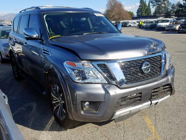 JN8AY2NDXJ9056159 - 2018 NISSAN ARMADA SV GRAY photo 1