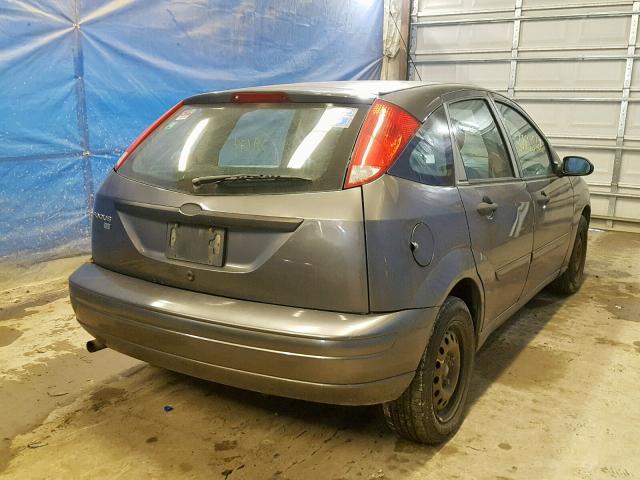 1FAFP37N37W271690 - 2007 FORD FOCUS ZX5 GRAY photo 4
