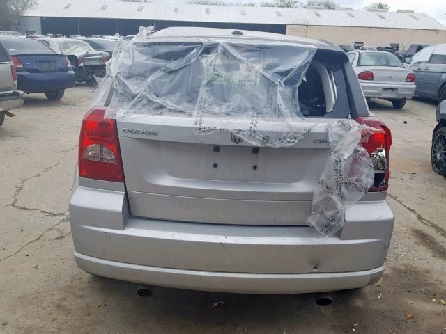 1B3CB9HAXBD298661 - 2011 DODGE CALIBER UP GREEN photo 9