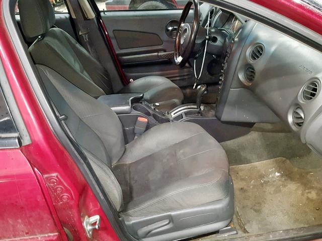 2G2WS522451187534 - 2005 PONTIAC GRAND PRIX წითელი ფოტო 5