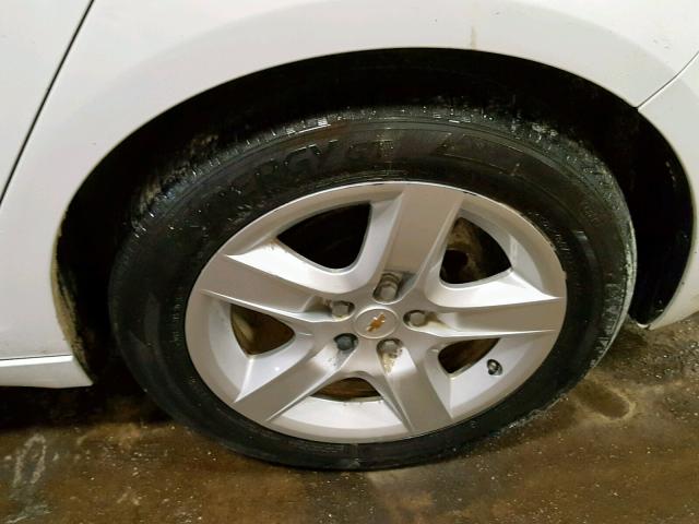 1G1ZB5E18BF285295 - 2011 CHEVROLET MALIBU LS WHITE photo 10