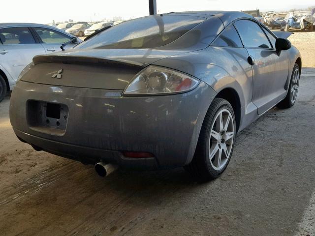 4A3AK34T26E057796 - 2006 MITSUBISHI ECLIPSE GT SILVER photo 4