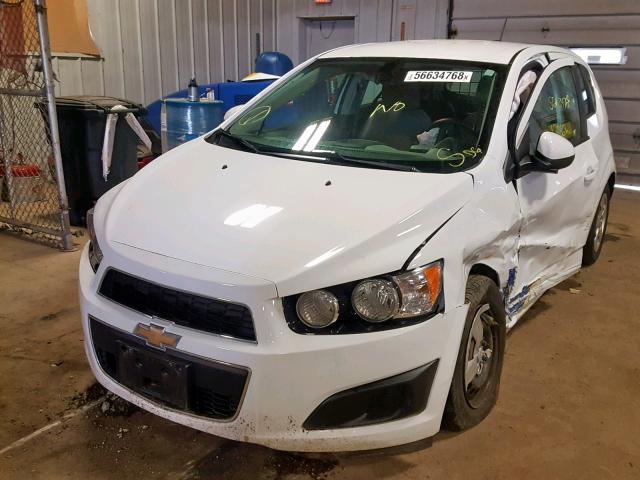 1G1JA6SH8G4172974 - 2016 CHEVROLET SONIC LS 白色 照片 2