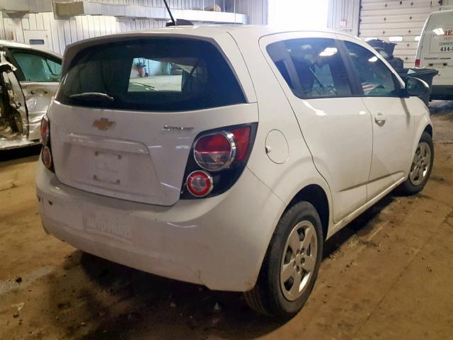1G1JA6SH8G4172974 - 2016 CHEVROLET SONIC LS 白色 照片 4