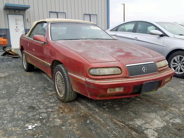 1C3EU4536SF672993 - 1995 CHRYSLER LEBARON GT RED photo 1