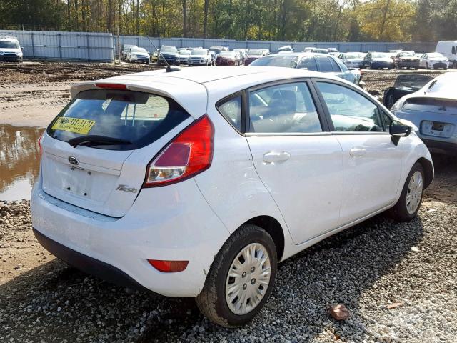 3FADP4TJ6GM120617 - 2016 FORD FIESTA S WHITE photo 4