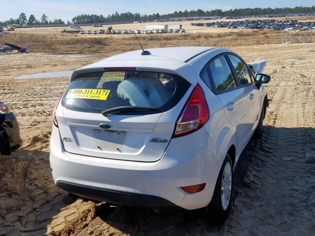 3FADP4TJ0GM170932 - 2016 FORD FIESTA S WHITE photo 4