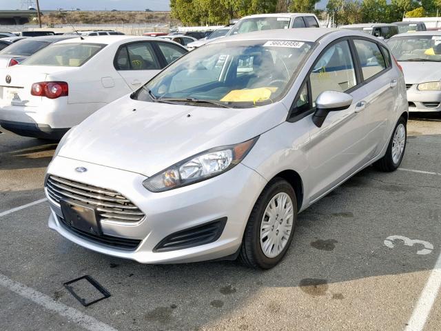 3FADP4TJ2GM172035 - 2016 FORD FIESTA S SILVER photo 2