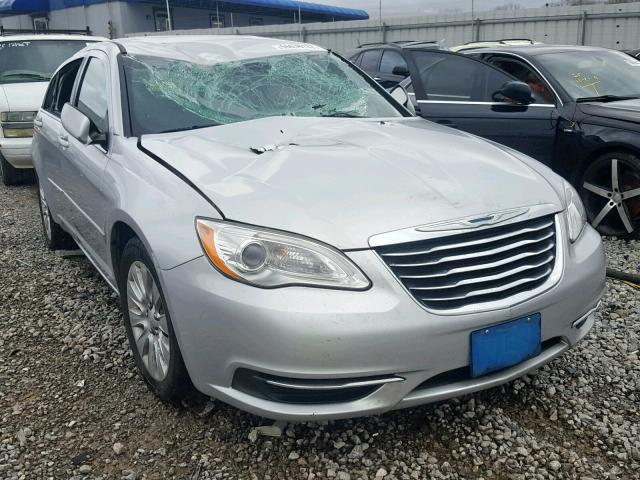 1C3CCBAB1CN248494 - 2012 CHRYSLER 200 LX SILVER photo 1