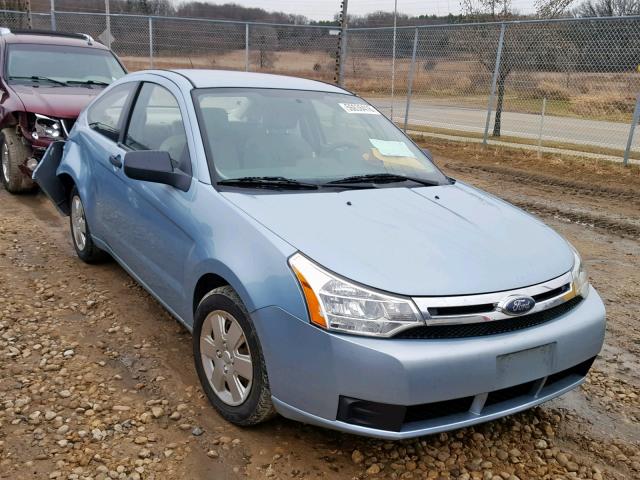 1FAHP32N18W176594 - 2008 FORD FOCUS S/SE BLUE photo 1