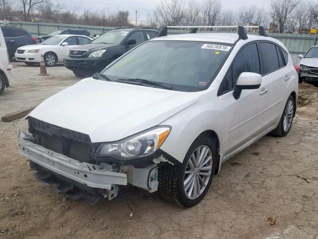 JF1GPAG67CH244878 - 2012 SUBARU IMPREZA LI WHITE photo 2