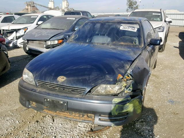 JT8VK13T9P0147258 - 1993 LEXUS ES 300 TEAL photo 2