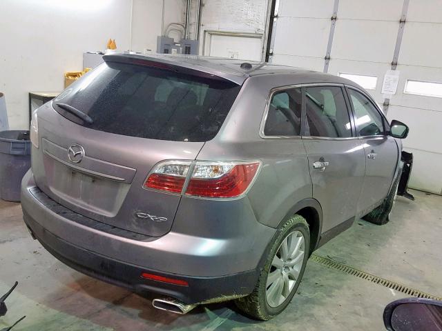 JM3TB2MA4A0233927 - 2010 MAZDA CX-9 SILVER photo 4