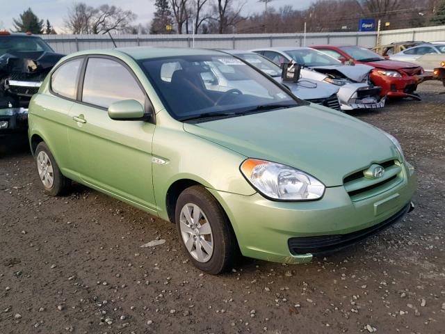 KMHCM3AC4AU186143 - 2010 HYUNDAI ACCENT BLU GREEN photo 1