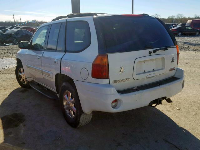 1GKDT13S342191486 - 2004 GMC ENVOY SILVER photo 3