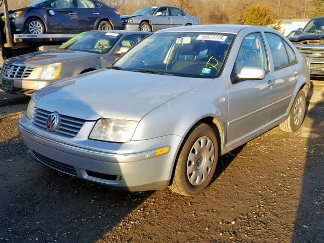 3VWRK69M65M072395 - 2005 VOLKSWAGEN JETTA GL SILVER photo 2