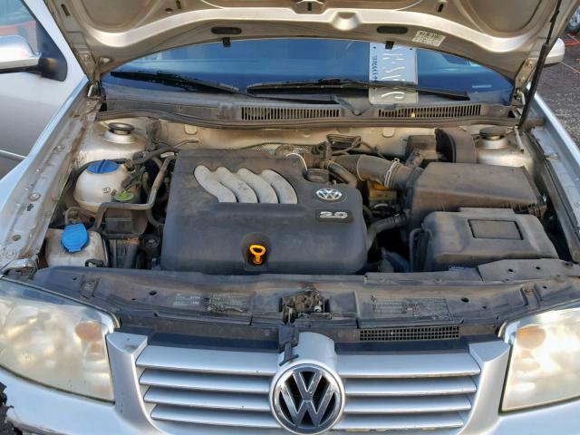 3VWRK69M65M072395 - 2005 VOLKSWAGEN JETTA GL SILVER photo 7