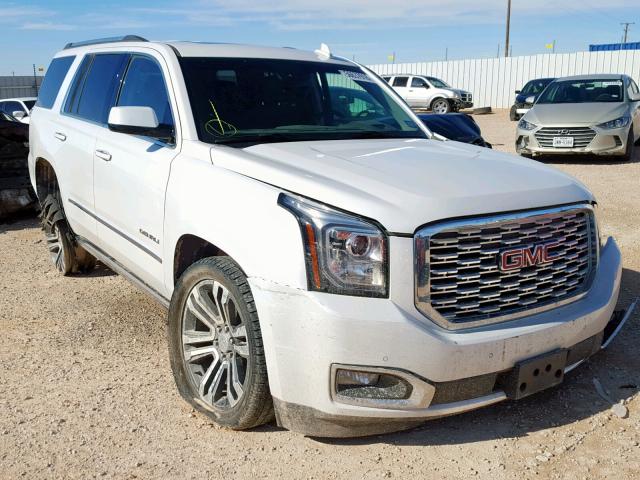 1GKS2CKJ6JR132983 - 2018 GMC YUKON DENA WHITE photo 1