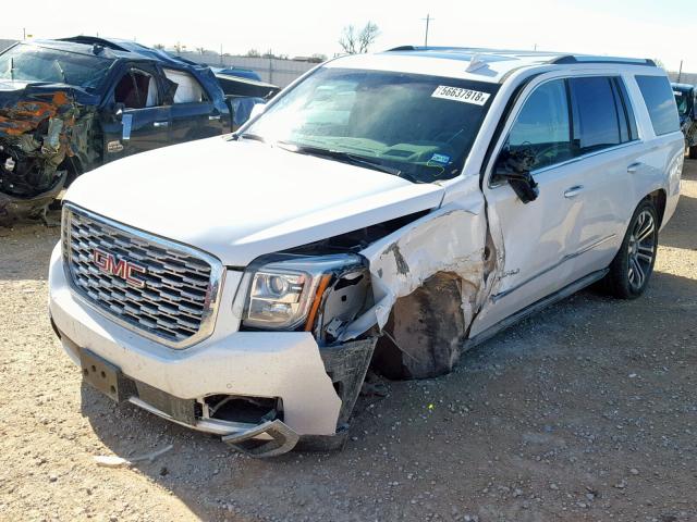 1GKS2CKJ6JR132983 - 2018 GMC YUKON DENA WHITE photo 2